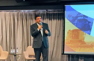 Em palestra na USP, Rafael Fonteles projeta avanços no Piauí nos próximos 10 anos (Foto: Juliana Oliveira)