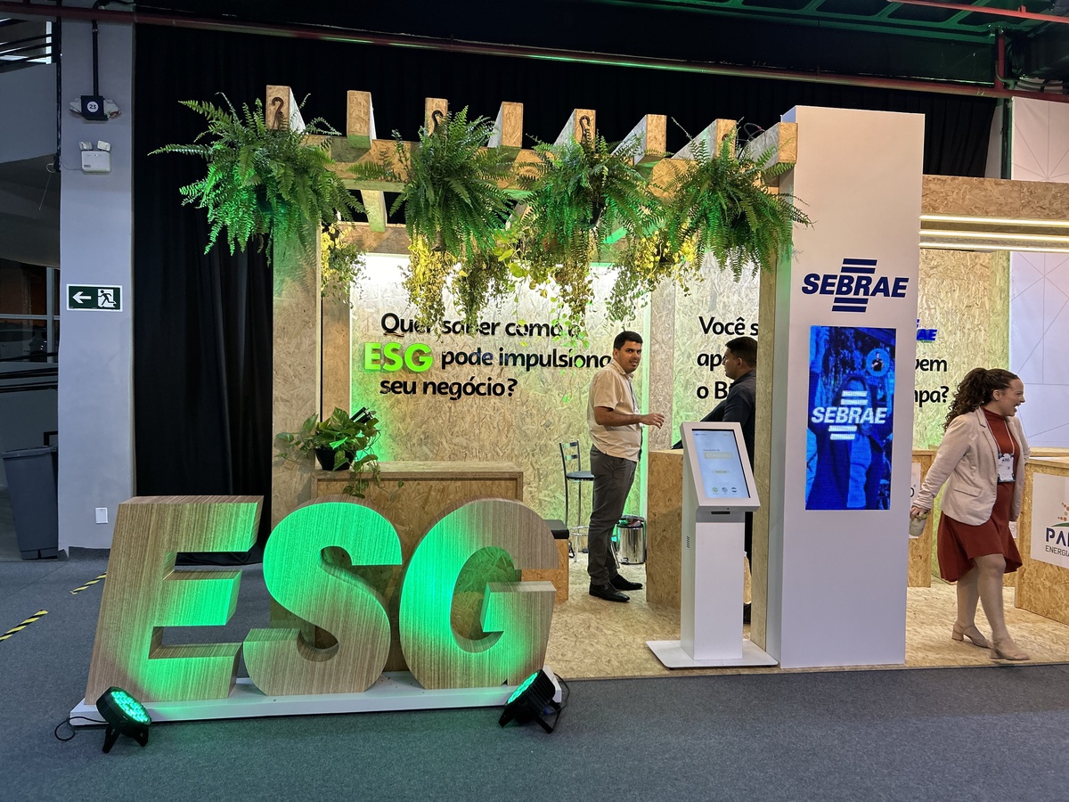 Estande Sebrae Piauí - 'Rumo ao ESG'