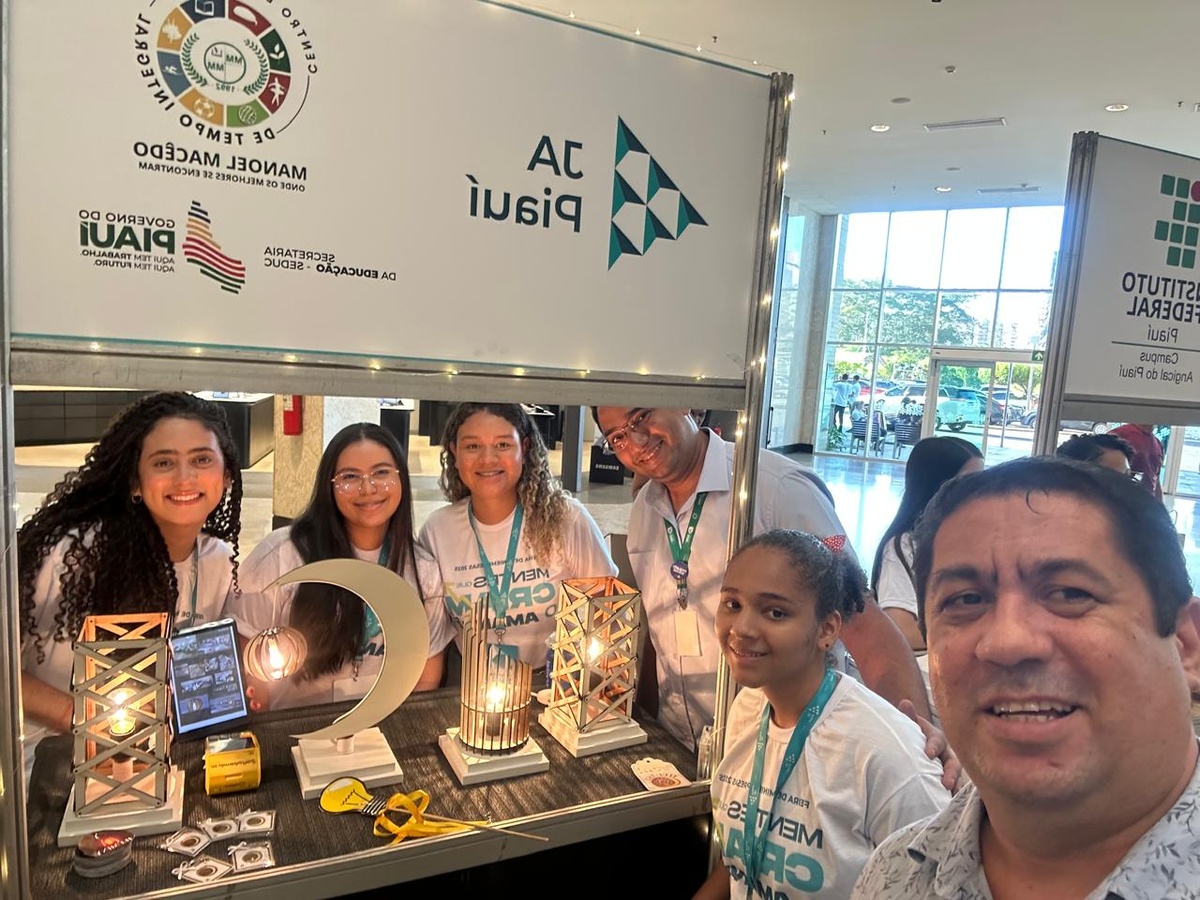 Estudantes Seduc expõem projetos de Empreendedorismo e Marketing Digital em shopping de Teresina