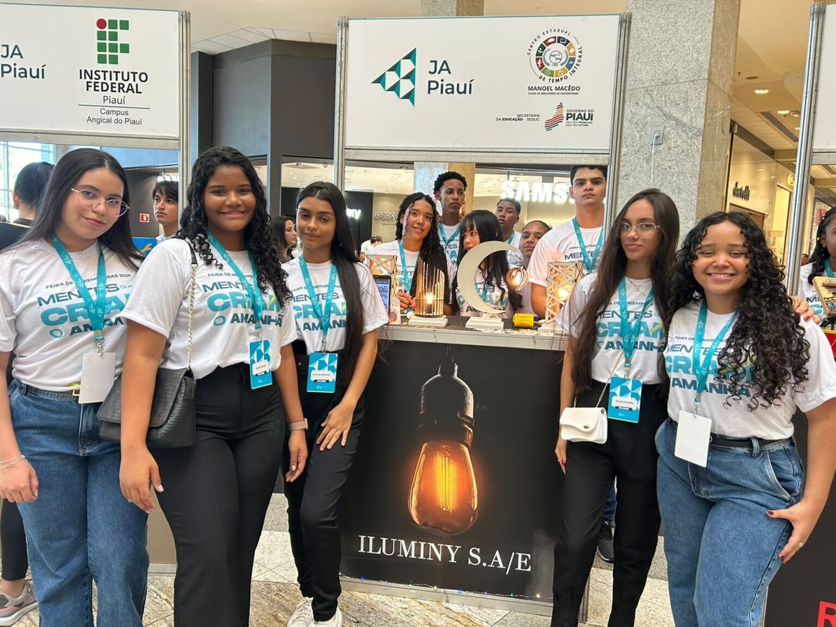 Estudantes Seduc expõem projetos de Empreendedorismo e Marketing Digital em shopping de Teresina