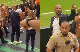 Felipe Melo discute com flamenguista: 'ganhei seis títulos em cima de você' (Foto: Reprodução/Redes Sociais)
