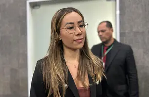 Fernanda Gomes oficializa apoio a Franzé como pré-candidato a deputado federal (Foto: Cecília Brandão / Conecta Piauí)