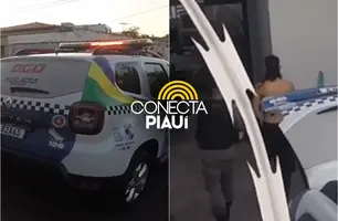 Filho esfaqueia padrasto e é preso em flagrante na zona Sul de Teresina (Foto: Reprodução)