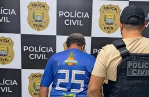 Foragido por homicídio em São Paulo é preso em povoado de Gilbués, no Piauí (Foto: Divulgação/Polícia Civil)