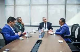 Vereador Dudu e procuradores do Ministério Público Federal. (Foto: Foto: Reprodução)