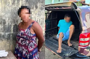 'Géssica' e genro são presos em Teresina em operação contra furto de joias (Foto: Divulgação/Polícia Civil)