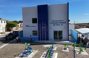 Governador entrega obras e implanta Saúde Digital em Caldeirão Grande (Foto: Conecta Piauí)