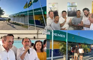 Governador entrega reforma do CETI Jacob Demes em Floriano com investimento de R$ 1,9 mi (Foto: Conecta Piauí)