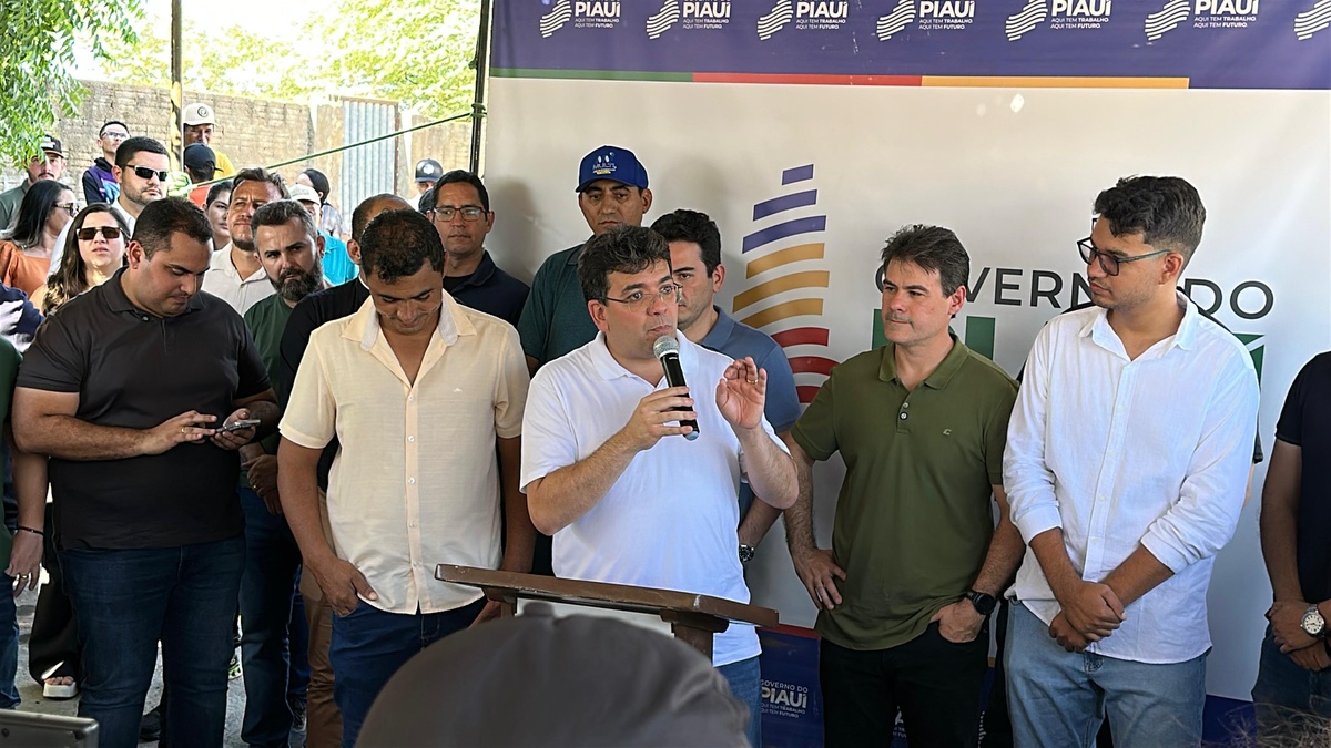 Governador inaugura pavimentação asfáltica em rodovias e vias urbanas de Curral Novo do Piauí