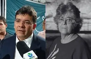 Governador presta homenagem a Niéde Guidon durante velório em São Raimundo Nonato (Foto: Conecta Piauí)
