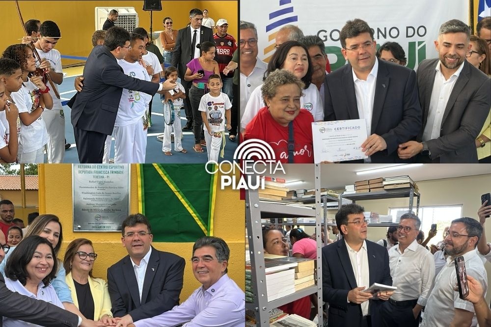 Governo entrega biblioteca e centro esportivo na zona Sul de Teresina