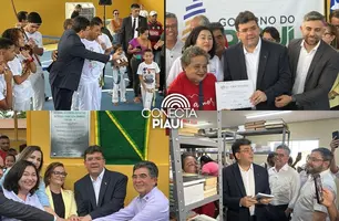 Governo entrega biblioteca e centro esportivo na zona Sul de Teresina (Foto: Conecta Piauí)