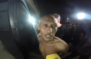 Homem com histórico de homicídio é preso por roubo na zona Norte de Teresina (Foto: Repórter 12/Conecta Piauí)