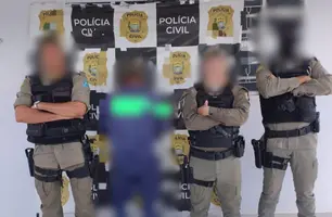 Homem é preso suspeito de estuprar três crianças em Baixa Grande do Ribeiro (Foto: Divulgação/PMPI)
