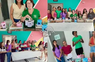 Hugo Napoleão conclui curso de artesanato com material reciclável em parceria com SENAR (Foto: Reprodução)