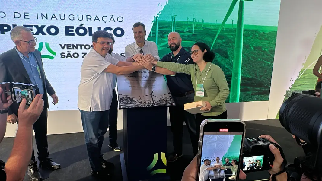 Inauguração do complexo eólico Ventos de São Zacarias