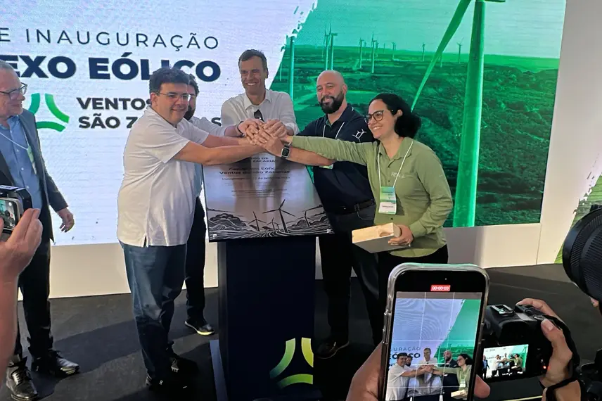 Inauguração do complexo eólico Ventos de São Zacarias