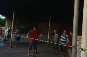 Incêndio atinge churrascaria no bairro Promorar, zona Sul de Teresina (Foto: Reprodução)