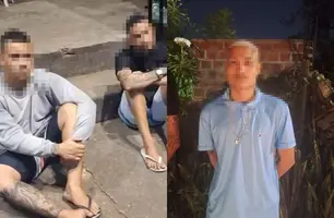 Integrantes de quadrilha especializada no roubo de veículos são presos em Teresina (Foto: Divulgação/PMPI)