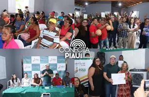 Interpi entrega 14 títulos rurais em Curimatá, beneficiando famílias locais (Foto: Reprodução)