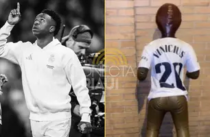 Justiça espanhola condena torcedores por crimes de ódio racial contra o Vini Junior (Foto: Reprodução)