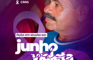 Lagoa do Piauí realiza ação especial do Junho Violeta em defesa da pessoa idosa (Foto: Reprodução)