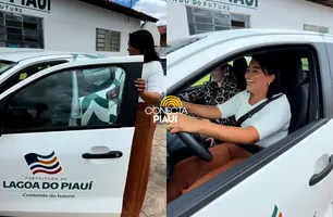 Lagoa do Piauí reforça compromisso com a Assistência Social com entrega de veículo (Foto: Reprodução)