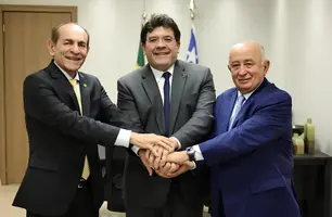 Marcelo Castro, Rafael Fonteles e Júlio César (Foto: Divulgação)