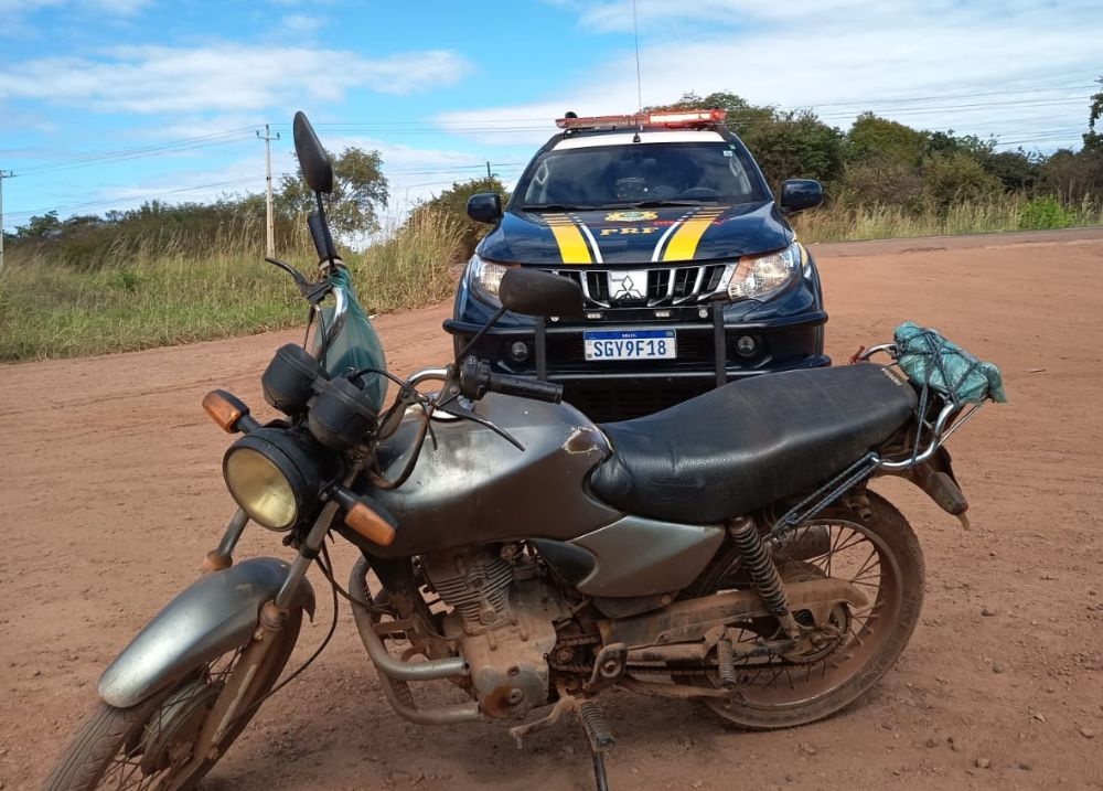 Moto apreendida