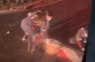 Motociclista morre após acidente durante trajeto na BR-230 em Floriano (Foto: Reprodução)