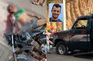 Motociclista morre em grave acidente na PI-211, em Joaquim Pires (Foto: Reprodução)