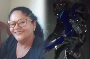 Mulher morre em acidente entre moto e carro na BR-343 entre Piripiri e Brasileira (Foto: Reprodução)