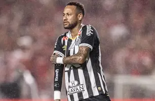 Neymar testa positivo para covid-19 e é afastado das atividades no Santos (Foto: Raul Baretta / Santos FC)