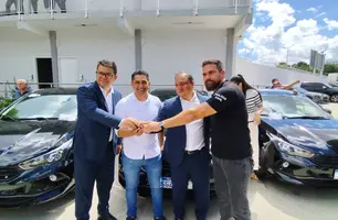 Novas viaturas da SSP (Foto: Conecta Piauí)