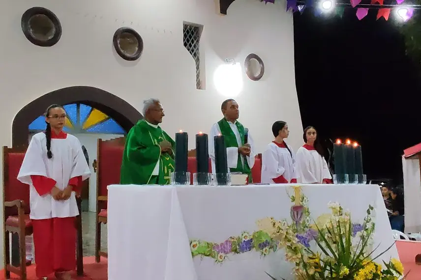 O tradicional festejo de São João Batista em Ribeiro Gonçalves.