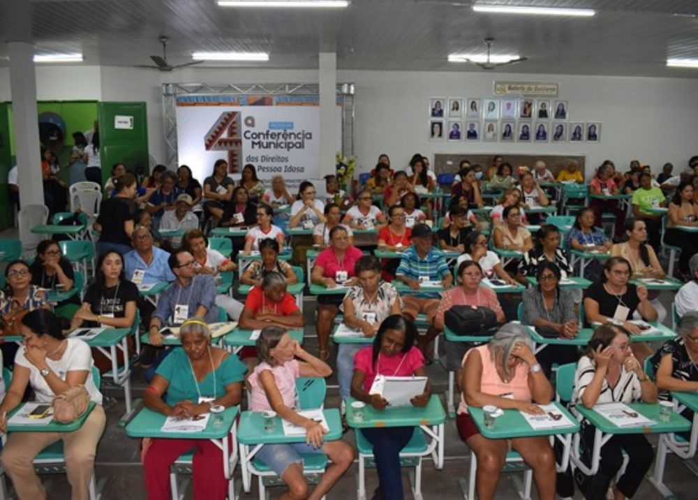 Picos realiza 4ª Conferência dos Direitos da Pessoa Idosa com foco na equidade e inclusão
