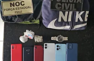 Polícia Civil apreende drogas e detém adolescente na zona leste de Teresina (Foto: Reprodução)
