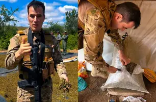 Polícia desmonta grande plantação de maconha na divisa entre Piauí e Pernambuco (Foto: Reprodução)