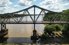 Ponte Metálica é novamente interditada entre Teresina e Timon; confira horários