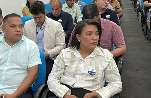 Prefeita de Lagoa do Piauí defende PEC 66 em seminário da APPM com Rafael Fonteles (Foto: Conecta Piauí)