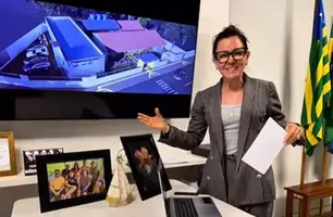 Prefeita Invanária anuncia chegada de unidades do Sistema S em Esperantina (Foto: Reprodução)