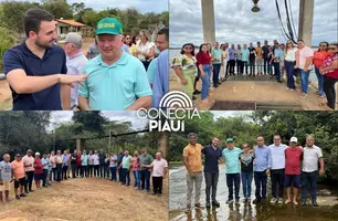 Prefeito de Aroazes anuncia nova ponte, van e R$ 450 mil em investimentos (Foto: Reprodução)