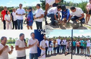 Prefeitura de Água Branca realiza distribuição de alevinos e mudas frutíferas (Foto: Reprodução) Prefeitura de Água Branca realiza distribuição de alevinos e mudas frutíferas (Foto: Reprodução)