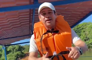 Prefeitura de Caxingó entrega nova balsa em Cajazeiras de Baixo (Foto: Reprodução)