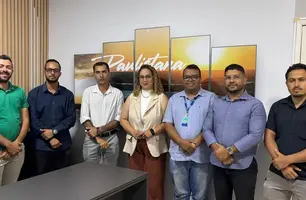 Prefeitura de Paulistana trata melhorias no abastecimento com Águas do Piauí (Foto: Reprodução)
