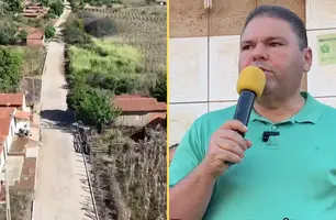 Prefeitura de São José do Piauí entrega calçamento e poço tubular no povoado Saco da Várzea (Foto: Reprodução/Redes Sociais)