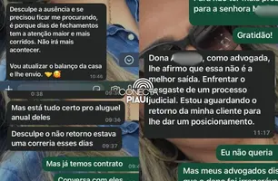 Proprietária denuncia suposto golpe cometido por imobiliária de Teresina (Foto: Reprodução)