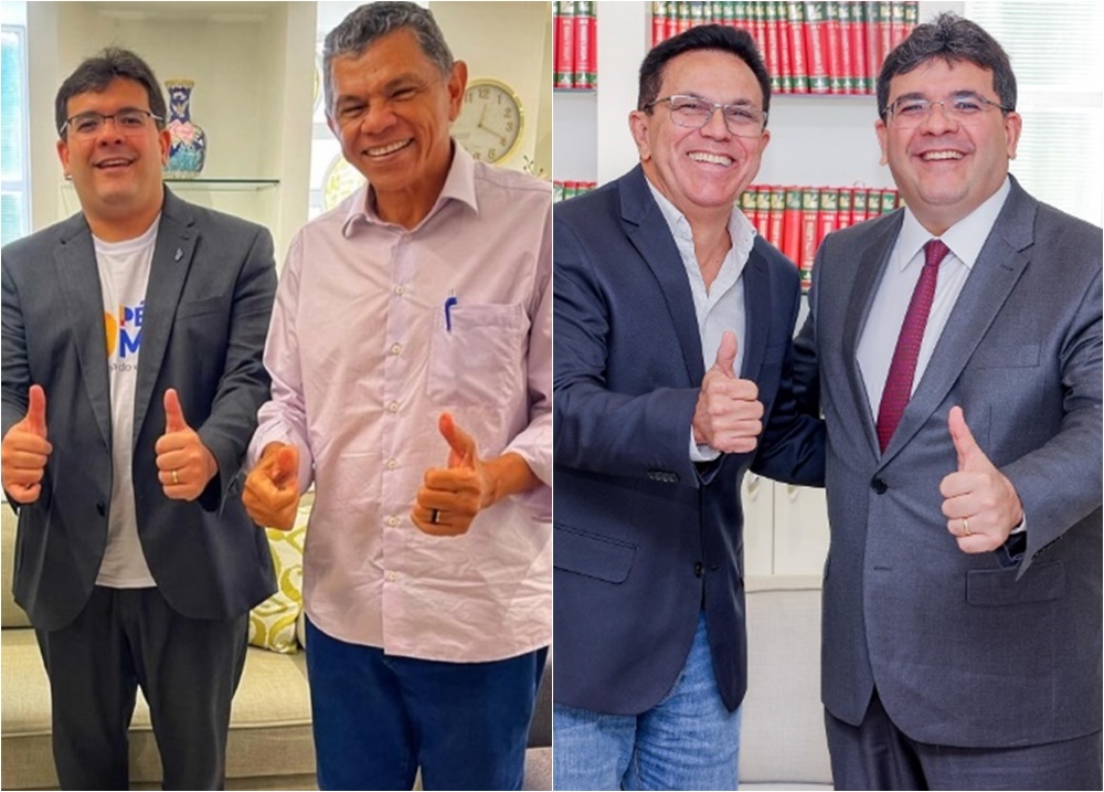 Rafael Fonteles com João de Deus e Zé Santana