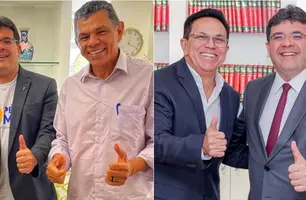 Rafael Fonteles com João de Deus e Zé Santana (Foto: Reprodução)