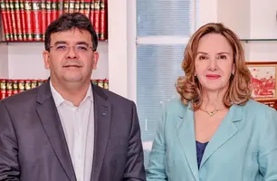 Rafael Fonteles e Cláudia Seabra (Foto: Reprodução)